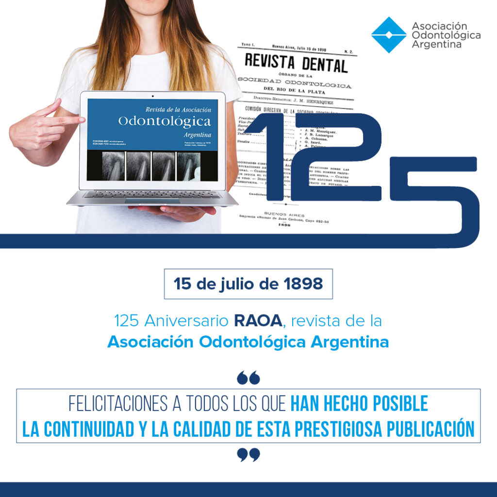 RAOA. 1898/2023 - 125° Aniversario