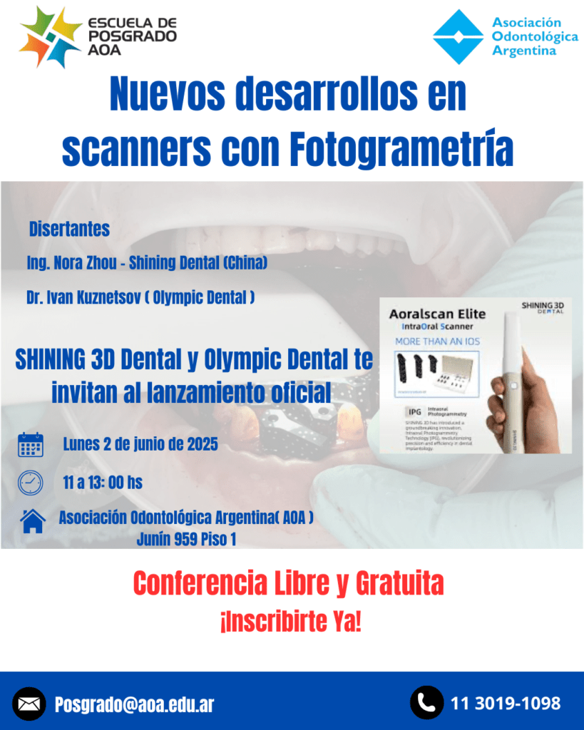 Curso: Nuevos desarrollos en scanners con fotogrametría